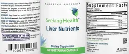 Label for Liver Nutrients