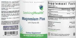 Label for Magnesium Plus