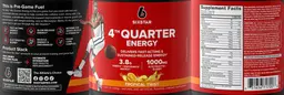 Label for 4th Quarter Energy Tropical Twist
