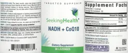 Label for NADH + CoQ10