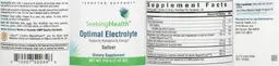 Label for Optimal Electrolyte Seltzer