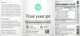Label for Trust Your Gut