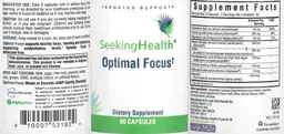 Label for Optimal Focus