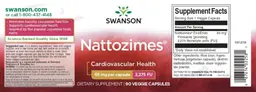 Label for Nattozimes 65 mg