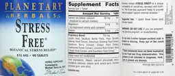 Label for Stress Free