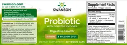 Label for Probiotic with Digestive Enzymes