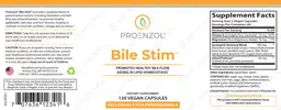 Label for Bile Stem