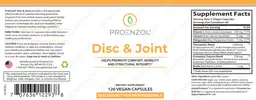 Label for Disc & Joint