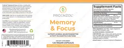 Label for Memory & Focus