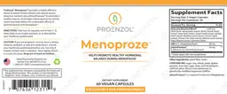 Label for Menoproze