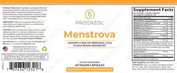 Label for Menstrova