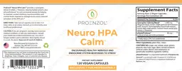 Label for Neuro HPA Calm