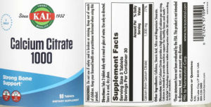 Calcium Citrate 1000