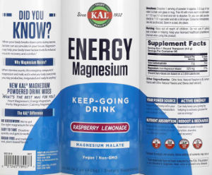 Energy Magnesium Raspberry Lemonade