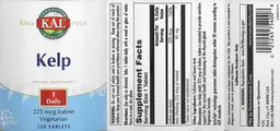 Label for Kelp