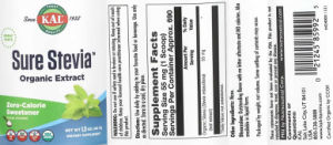 Sure Stevia Organic Extract
