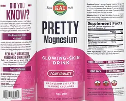 Label for Pretty Magnesium Pomegranate