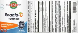 Label for Reacta-C 1000 mg