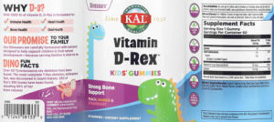 Vitamin D-Rex Kid's Gummies
