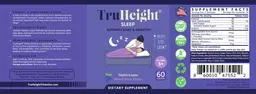 Label for Sleep Mixed Berry Flavor