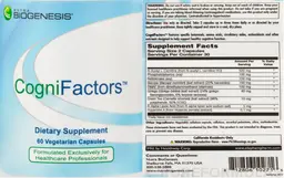 Label for CogniFactors