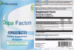 Label for Dopa Factors