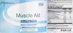 Label for Muscle Aid