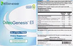 Label for OsteoGenesis ES