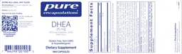 Label for DHEA 25 mg