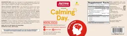 Label for Calming Day Lemon