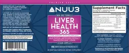 Label for Liver Health 365