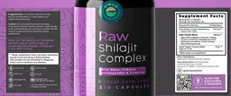 Label for Raw Shilajit Complex