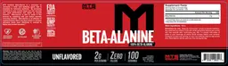 Label for Beta-Alanine Unflavored