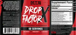 Label for Drop Factor X