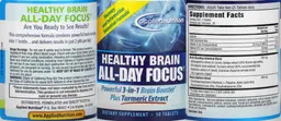 Label for Healthy Brain All-Day Focus