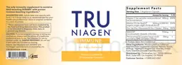 Label for Tru Niagen Immune