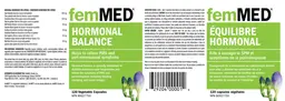 Label for Hormonal Balance