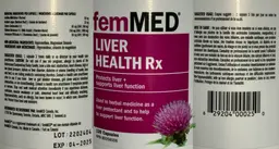 Label for Liver Health Rx