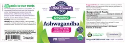 Label for Ashwagandha