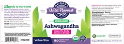 Label for Ashwagandha