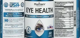 Label for Eye Health