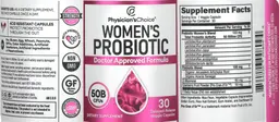 Label for Women's Probiotic