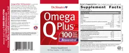 Label for Omega Q Plus 100 Resveratrol