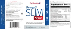 Label for Omega-3 SLIM MAX