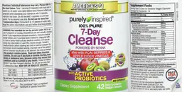 Label for 7-Day Cleanse