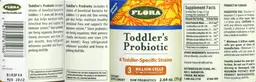 Label for Toddler's Probiotic 3 Billion Cells