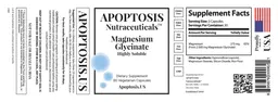 Label for Magnesium Glycinate