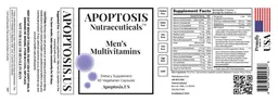Label for Men's Multivitamins