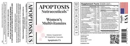 Label for Women's Multivitamins