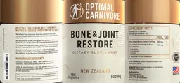 Label for Bone & Joint Restore 500 mg